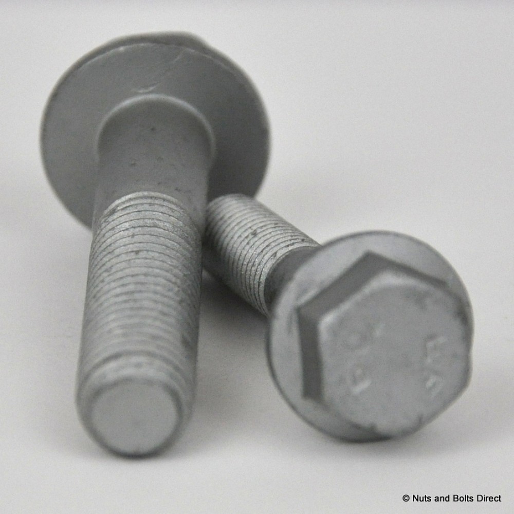 M10 M12 M14 M16 Metric Fine Thread Flange Bolts – Grade 10.9 Alloy Steel, GEOMET Finish