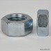 M18 x 2.5mm Full Hex Nut (DIN 934), Metric, Grade 8 Steel, Zinc Plate