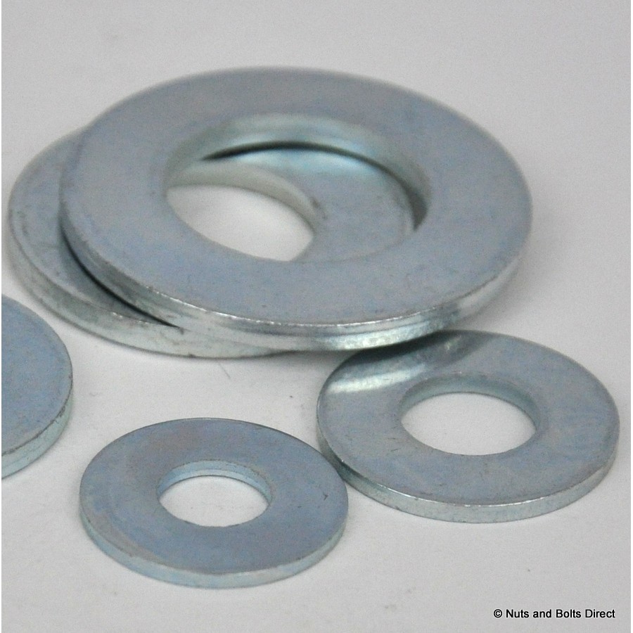 M8 Form C Washer, Metric, Steel, Zinc Plate